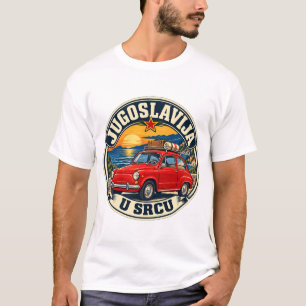 Jugoslavija U Srcu - Vintage Fico Joegoslavië T-Sh T-shirt
