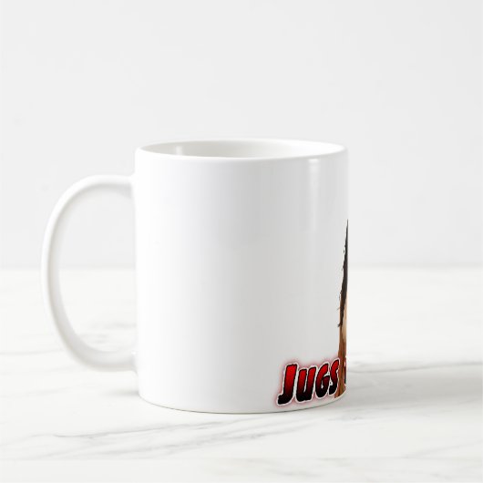 Jugs on Mugs series #2 Koffiemok (Links)