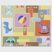 Juguetes de Colores Cadeaupapier (Vlak)