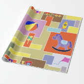 Juguetes de Colores Cadeaupapier (Uitgerold)