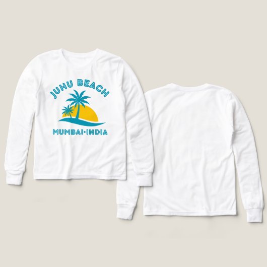 JUHU BEACH-MUMBAI INDIA (Voorkant /achterkant)