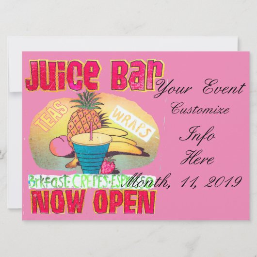 Juice Bar Sign Thunder_Cove (Voorkant)