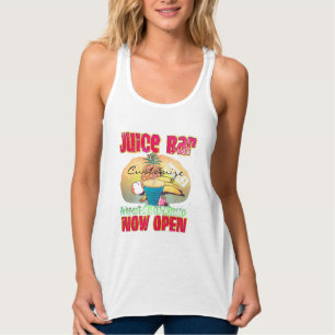 Juice Bar Sign Thunder_Cove Tanktop