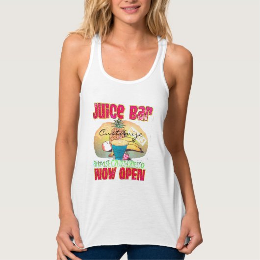 Juice Bar Sign Thunder_Cove Tanktop (Voorkant)