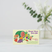 Juice Bar & Smoothies_Volledig robuust Visitekaartje (Staand voorkant)