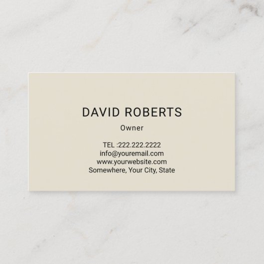 Juice Bar Tropical Juice Blend & Smoothie Visitekaartje (Achterkant)