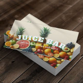 Juice Bar Tropical Juice Blend & Smoothie Visitekaartje