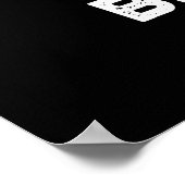 Juice be Cool Funny Fruit Pun Dark BG Poster (Hoek)