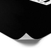 Juice be you Funny Positive Lemon Pun Dark BG Poster (Hoek)