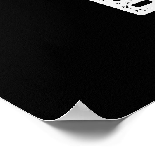 Juice be you Funny Positive Lemon Pun Dark BG Poster (Hoek)