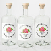 Juice Behoudt Gepersonaliseerde Klassieke CLA Likeurfles Etiket (Flessen)