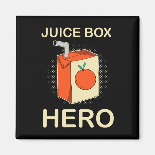 Juice Box Hero Diabetes Awareness Maand Magneet (Voorkant)