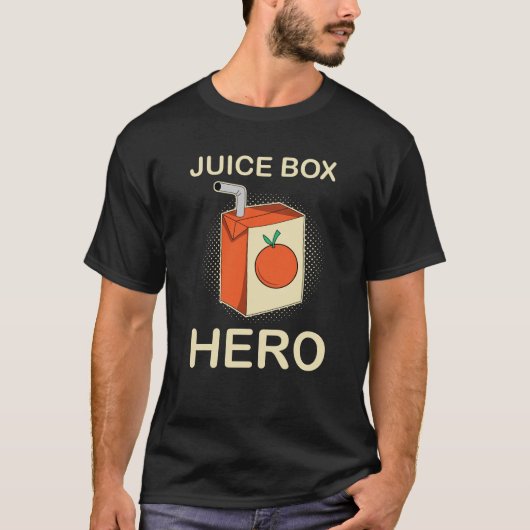 Juice Box Hero Diabetes T-shirt (Voorkant)