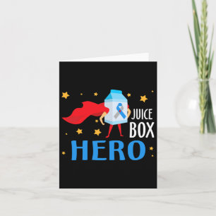 Juice Box Hero Type 1 T1d Diabetes Diabetisch Awar Kaart