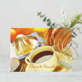 Juice en Java Kom naar Breakfast Kaart (Staand voorkant)