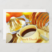 Juice en Java Kom naar Breakfast Kaart (Voorkant / Achterkant)