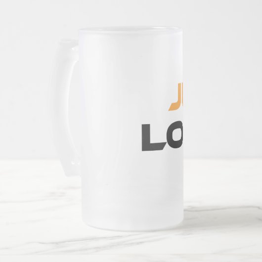 Juice is Losse Frosted Mok (Voorkant links)