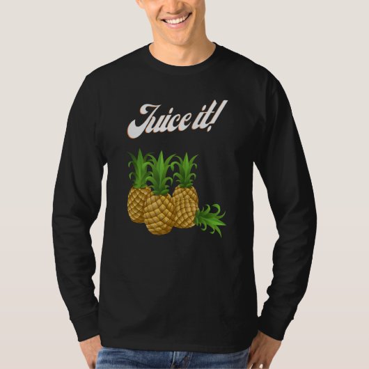 Juice It Ananas T-shirt (Voorkant)