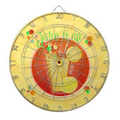 Juice it Up Cocktail Dartbord (Voorkant)