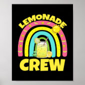 Juice Lemonade Crew Rainbow voor jongens Meisjes K Poster (Voorkant)