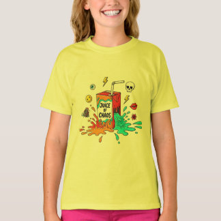 Juice of Chaos – Grappige Pop Art T-shirt