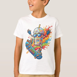 Juice Skate Rijder | Cool Zomer Streetwear Design T-shirt