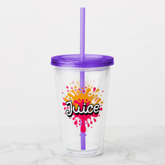 Juice splash acryl drinkbeker