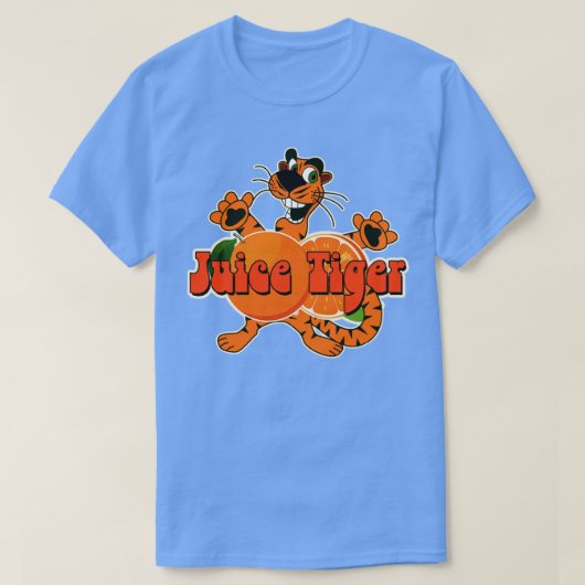 Juice Tiger van dus ik trouwde met een Ax Murderer T-shirt (Design voorkant)