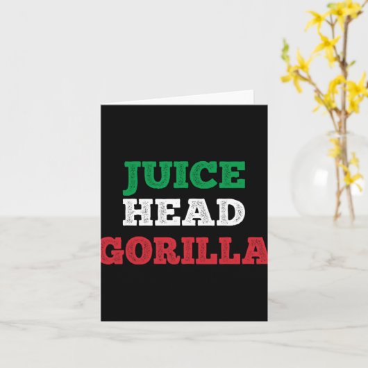Juicehead Gorilla New Jersey Garden Nj Shore Itali Kaart (Gele Bloem)