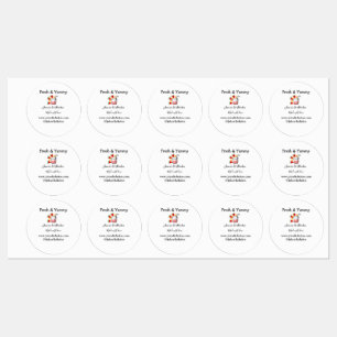 Juices & shakes restaurant zakelijke website socia labels