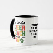 JUICH COACH Ik schreeuw omdat ik om grappige douan Mok (Voorkant links)