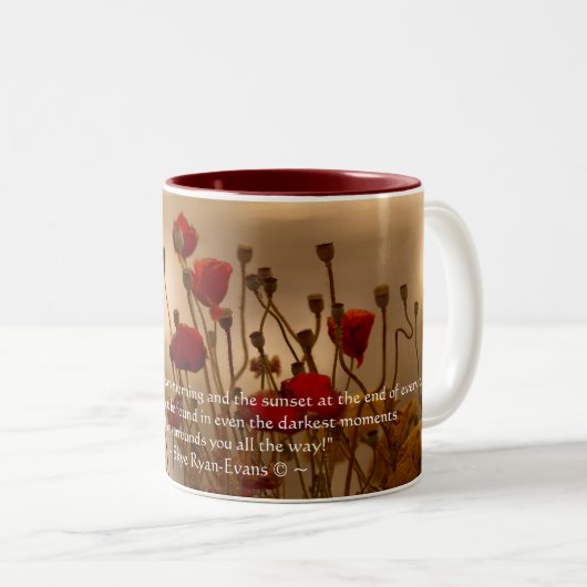 JUICH Gedicht & Floral Design Mok (Voorkant rechts)