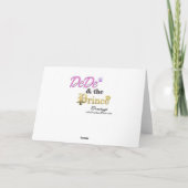 Juich omhoog Boterbloem toe! Kaart (Achterkant)