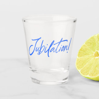 JUICHEN! CELEBRATION (BLUE) beroemd gemaakt door J Shot Glas