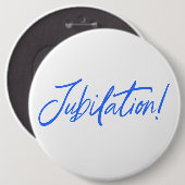 JUICHEN! CELEBRATION DESIGN van Jeff Willis Art Ronde Button 6,0 Cm (Voorkant /achterkant)