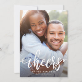 Juicht aan de Vakantie van de Foto van het Feestdagenkaart