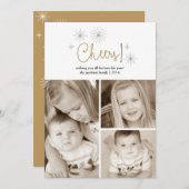 Juicht de Gelukkige Kaart van de Foto van het (Voorkant / Achterkant)