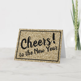 Juicht toe! aan het Nieuwjaar! Feestdagen Kaart