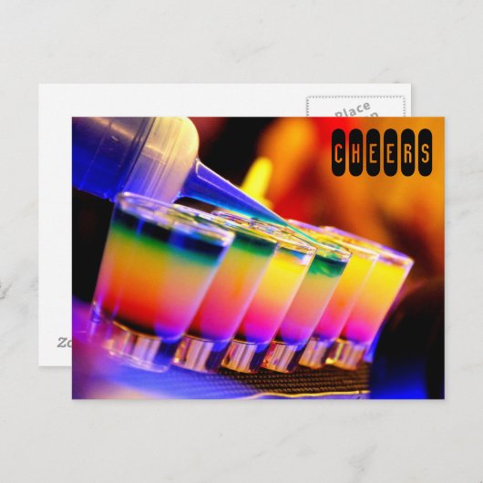 Juicht toe briefkaart (Voorkant / Achterkant)