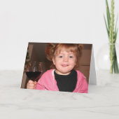 Juicht toe! feestdagen kaart (Voorkant)