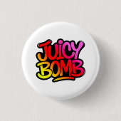 Juicy bomb  ronde button 3,2 cm (Voorkant)