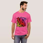 Juicy bomb  t-shirt (Voorkant volledig)