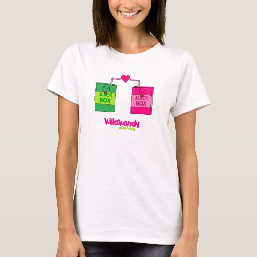 Juicy Box Love :) T-shirt (Voorkant)