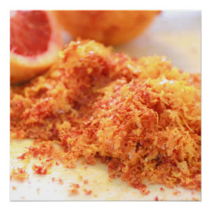 Juicy Citrus Bloed Sinaasappels en Zest Poster