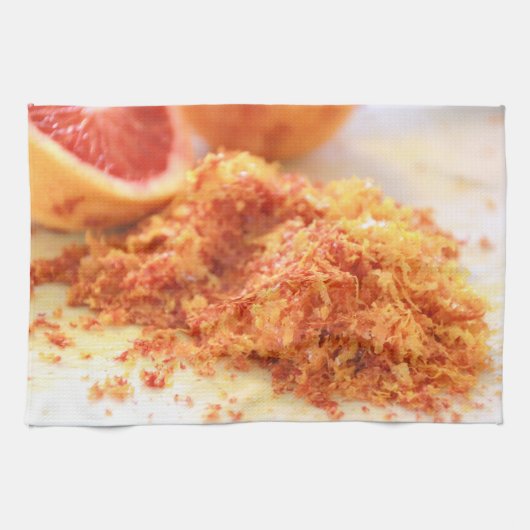 Juicy Citrus Bloed Sinaasappels en Zest Theedoek (Horizontaal)