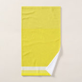 Juicy Citrus Lemon Fruit Slice Colors Bad Handdoek (Handdoek)