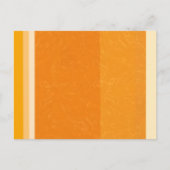 Juicy Citrus Sinaasappel Fruit Slice Colors Briefkaart (Voorkant)