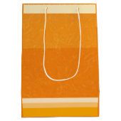 Juicy Citrus Sinaasappel Fruit Slice Colors Medium Cadeauzakje (Achterkant)