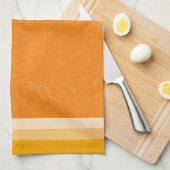 Juicy Citrus Sinaasappel Fruit Slice Colors Theedoek (Quarter Fold)