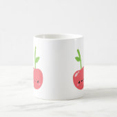 Juicy Cute Kawaii Cherries Koffiemok (Center)